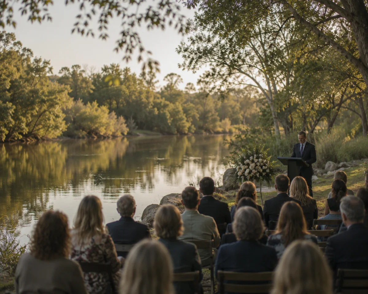 Funeral directors Mackay – a riverside farewell arranged by The Gentle Way Funerals